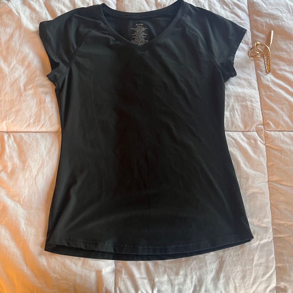 Aviva Black T-Shirt